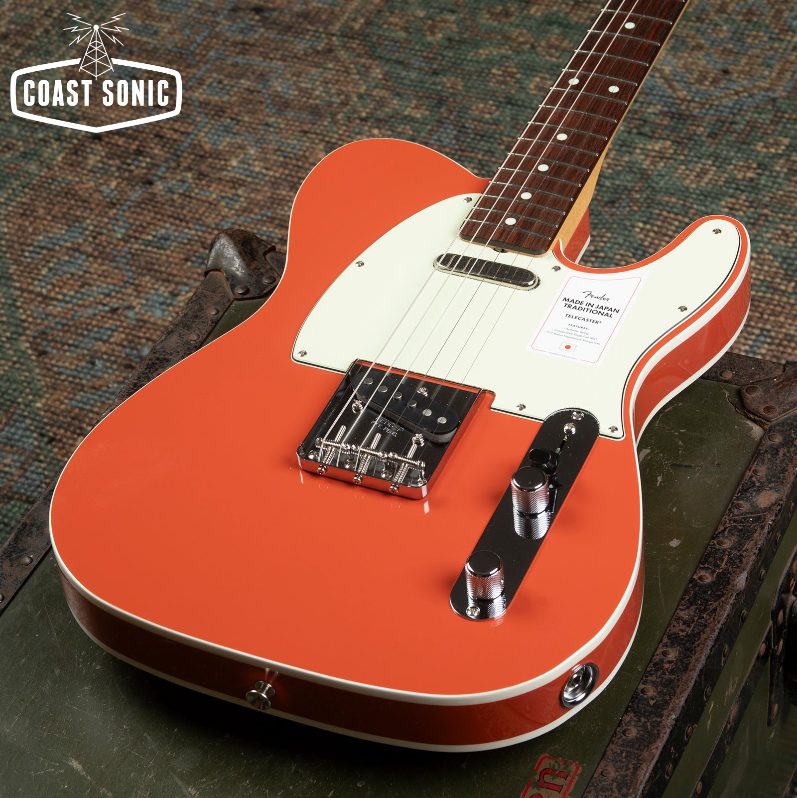2025 Fender Traditional 60's Telecaster Fiesta Red Made in Japan