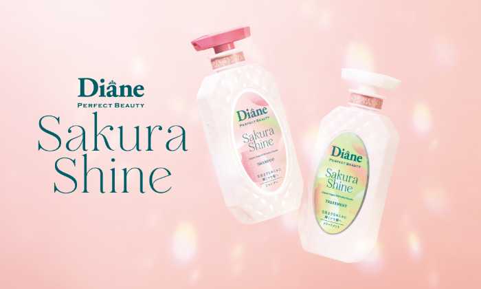 ダイアンの春限定「サクラシャイン」登場♡桜の香りで輝くツヤ髪へ