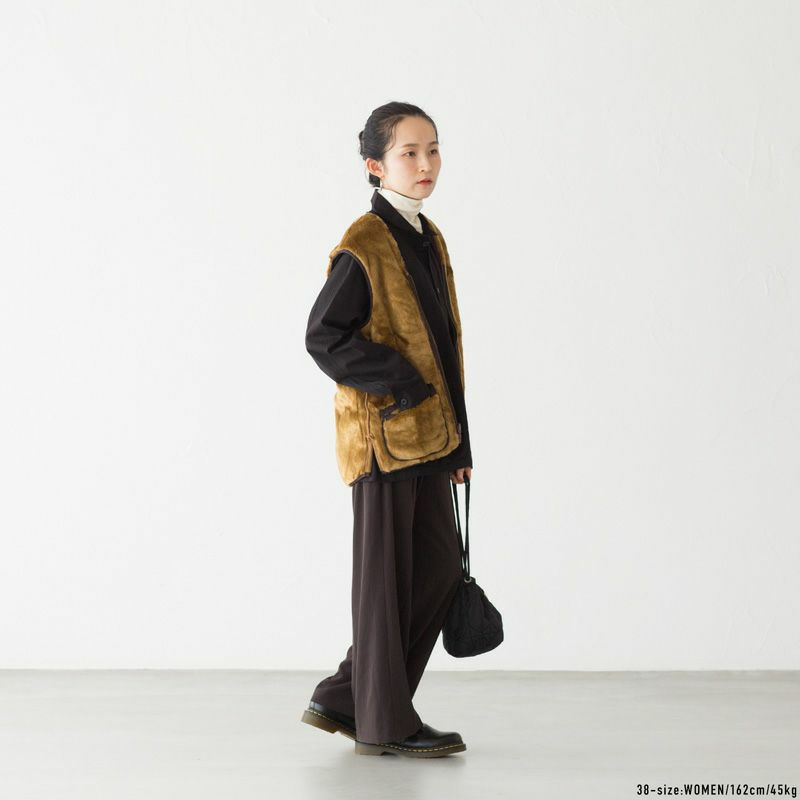 バブアー フロントジップ ファー ライナー ベスト [レギュラーフィット