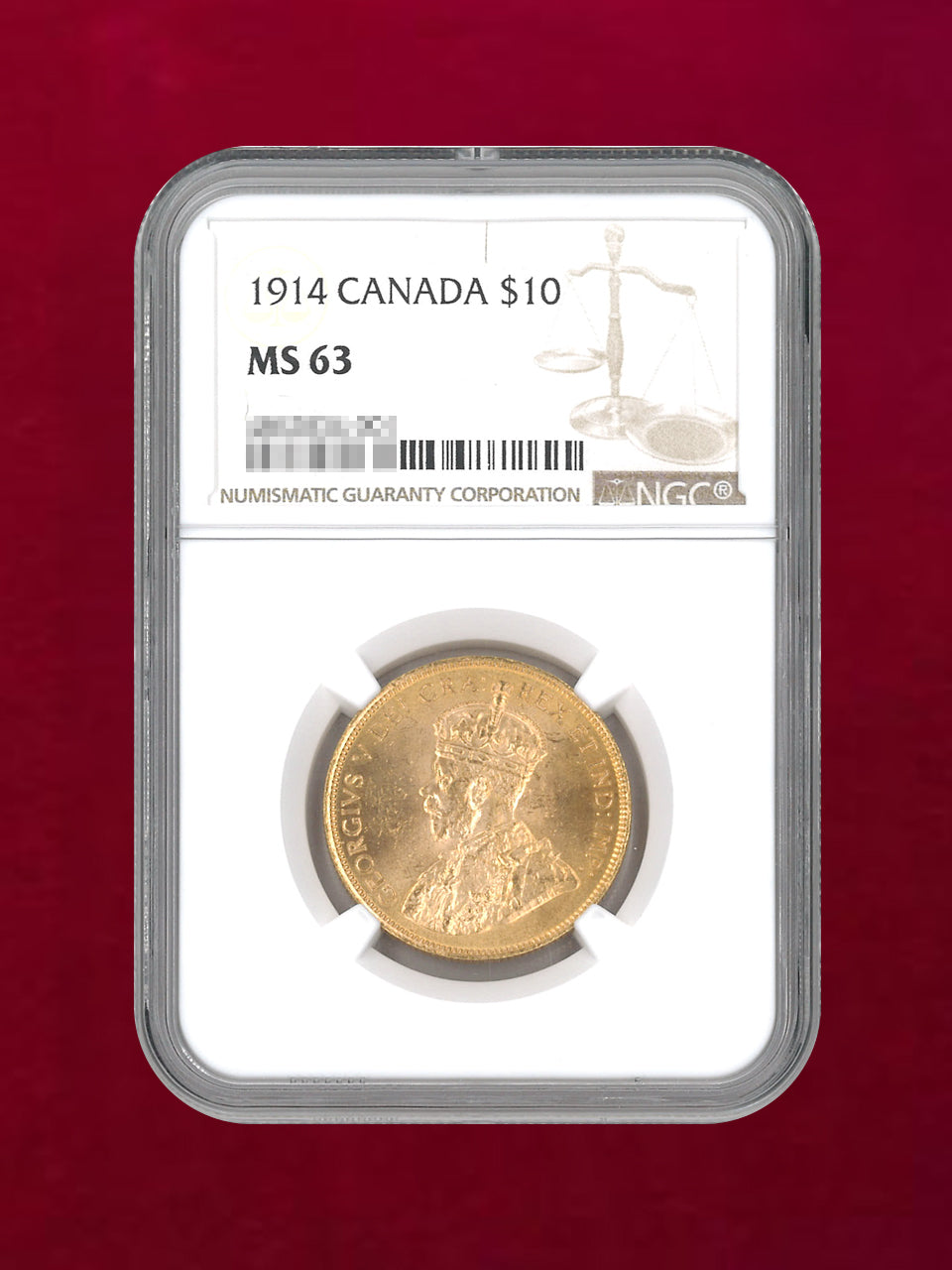カナダ】10ドル 金貨 1914 NGC MS63［A-0000038］ – ワールドコインズ