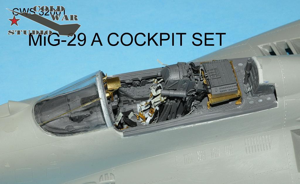 Cold War Studio - CWS32001 - MiG-29 A Cocpit set in 1/32 scale for