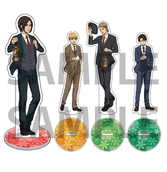 進撃の巨人 × ドンキ 12月9日より雪だるまを持つリヴァイらのグッズ発売!