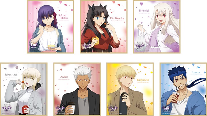 Fate/stay night [HF] × ローソン全国 3.24よりミニ色紙付きLOOK発売!!
