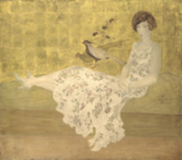 A Seated Woman|Léonard-Tsuguharu Foujita |Search Collection | The