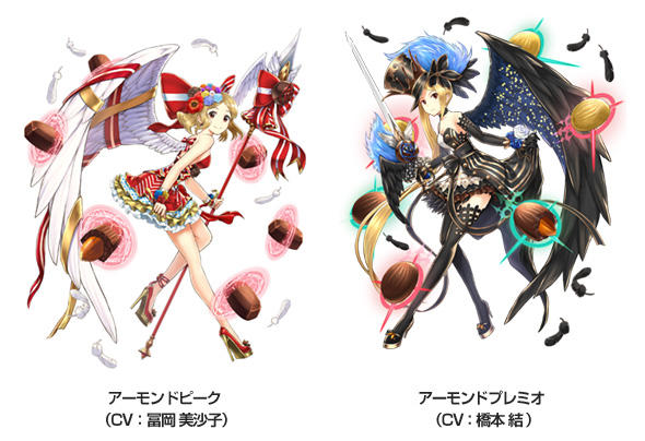 コロプラの『黒猫のウィズ』と『白猫プロジェクト』が江崎グリコと