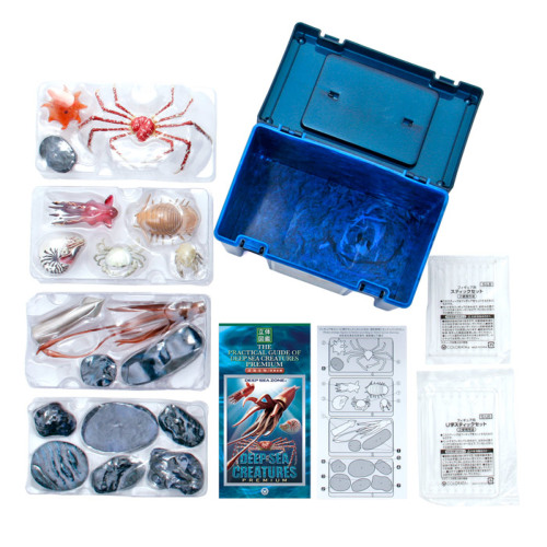 動物 生物 立体図鑑 深海生物プレミアムボックス / カロラータ