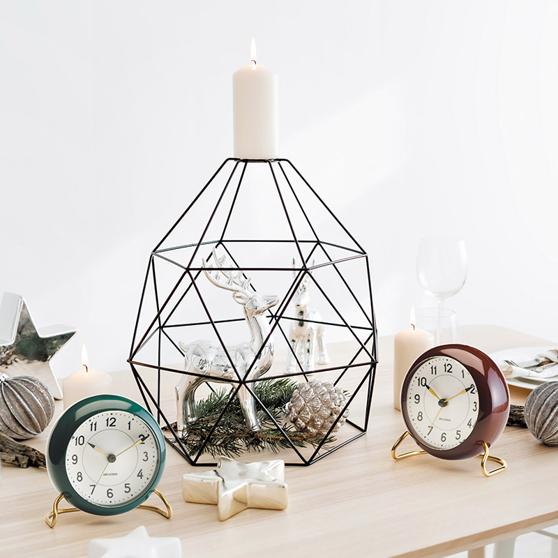 ARNE JACOBSEN （アルネヤコブセン）テーブルクロック ステーション