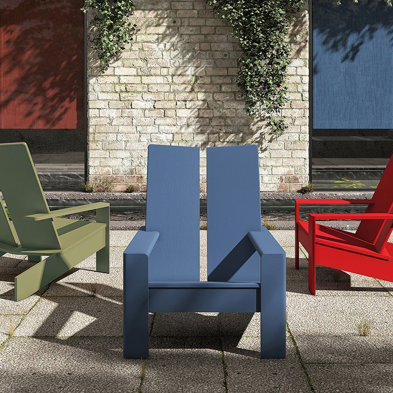 AD11ラウンジチェア グリーン｜アウトドア家具 | THE CONRAN SHOP