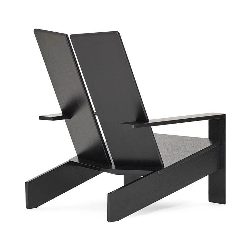 AD11 ラウンジチェア ブラック｜アウトドア家具 | THE CONRAN SHOP