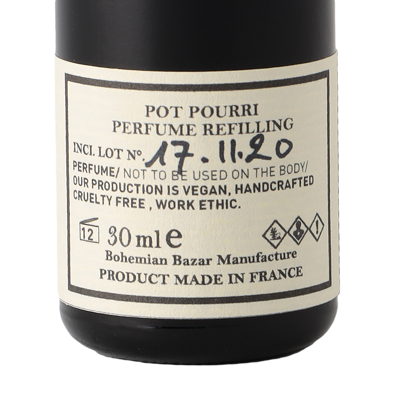 MAD et LEN（マドエレン）ポット ポプリ リチャージャー 30ml ダーク