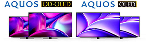 4K有機ELテレビ『AQUOS QD-OLED』『AQUOS OLED』 2ライン4機種を発売
