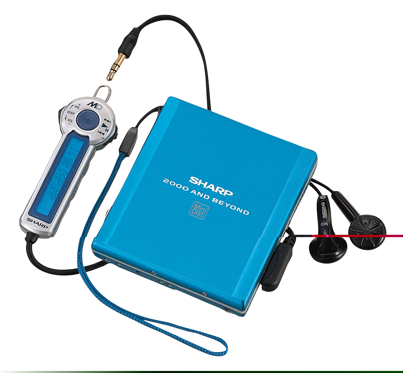SHARP シャープ MD-DR7-A (ブルー) MDレコーダー MDLP対応 （MD録音