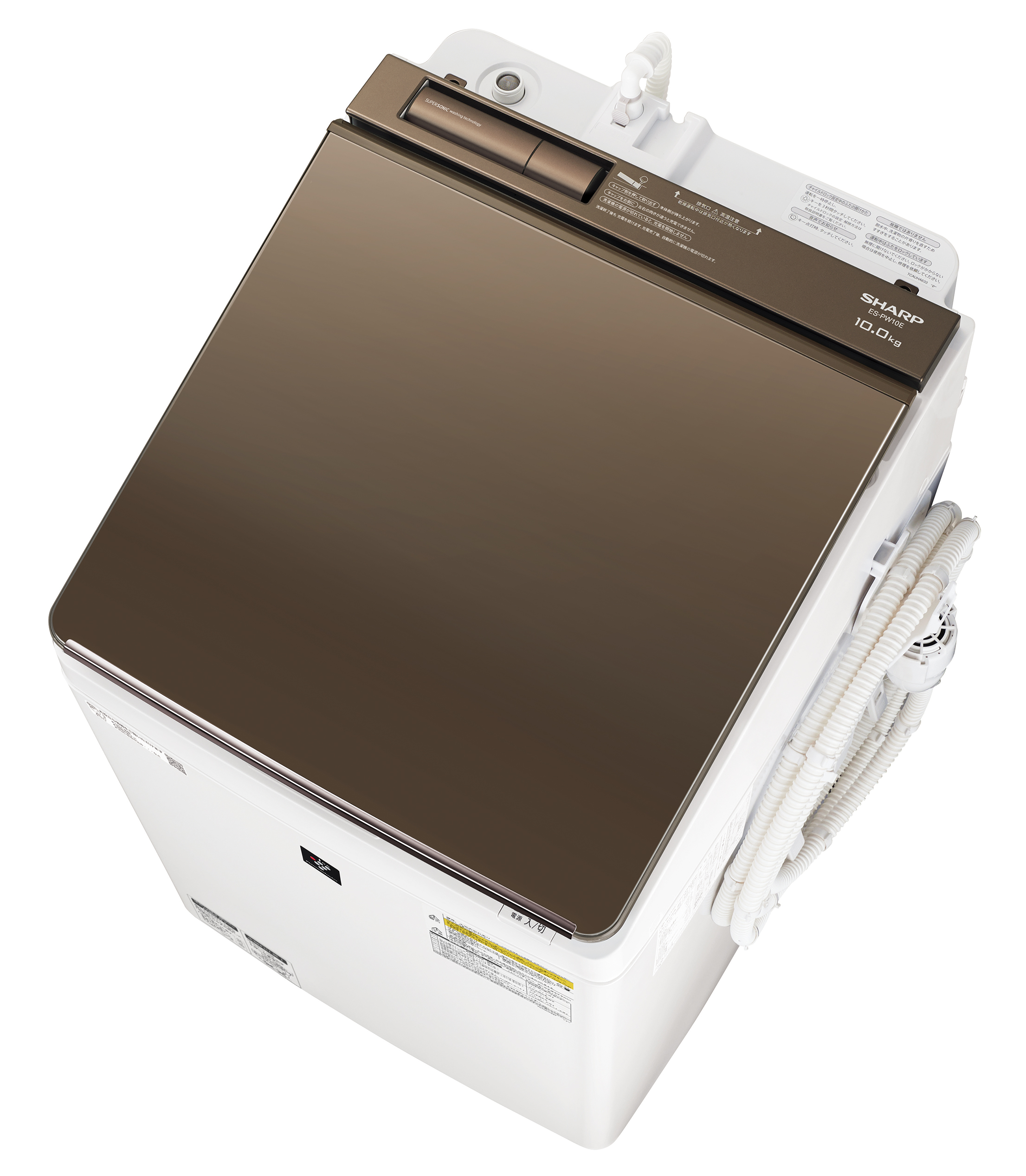 SHARP 乾燥機付き洗濯機　穴なし槽　プラズマクラスターES-PW11E-S 418gkKGpgrL._AC_UF350,