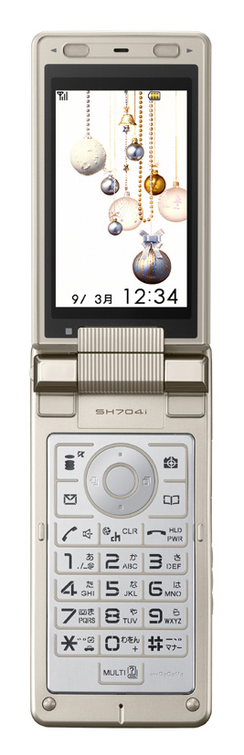 ガラケー本体 実機 SH704i 動作品 NTTドコモ FOMA NTTドコモ FOMA 704iシリーズを8機種発表！ - ShopDD