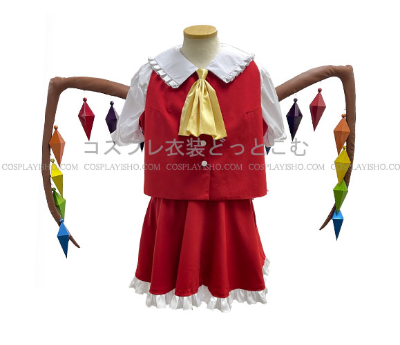 東方プロジェクト/フランドールスカーレット(羽付き) - コスプレ衣装