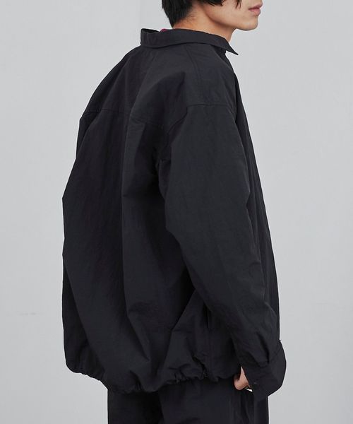 ナイロンワッシャーシャツジャケット（セットアップ対応）