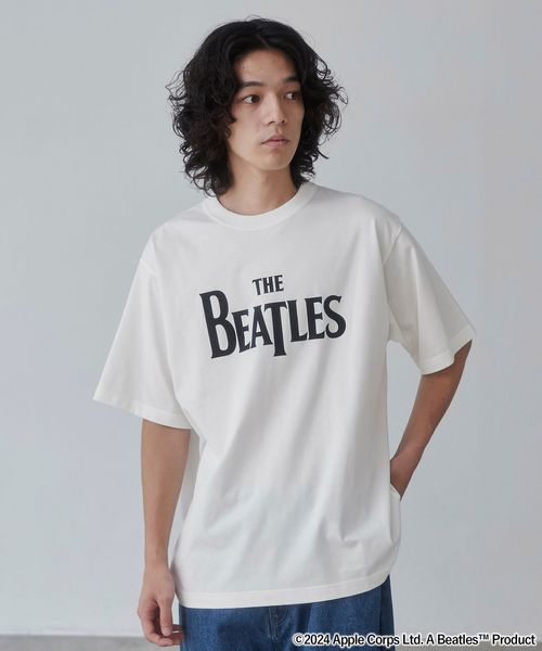 THE BEATLES（ザ ビートルズ）別注ロゴプリントTシャツ（WEB限定カラー）