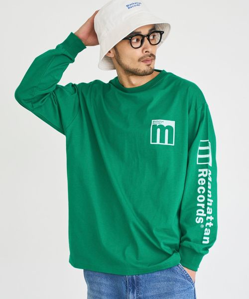 Manhattan Records（マンハッタンレコード）別注ロングスリーブTシャツ
