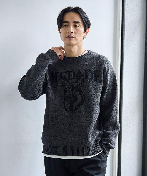 モールドッグジャガードニット【Youtube紹介アイテム】