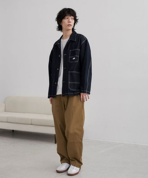 SMITH'S（スミス）別注デニムカバーオールジャケット（コバルト