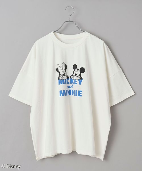 coen限定／Disney（ディズニー）アソートプリントビッグTシャツ