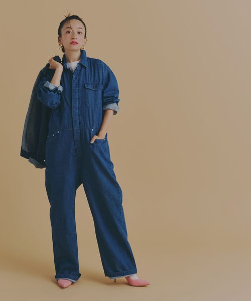 MIYAKO TAKAYAMA デニムオーバーオール