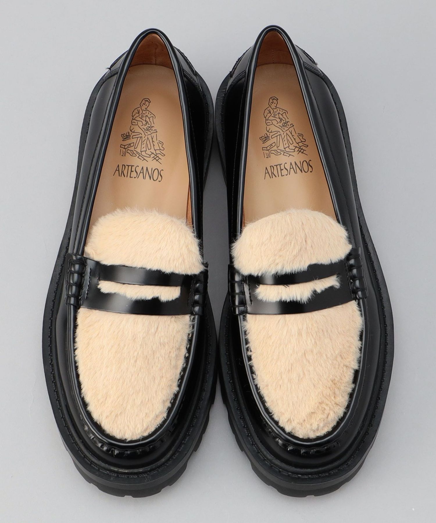 ARTESANOS（アルテサノス）FUR LOAFER／ファーローファー