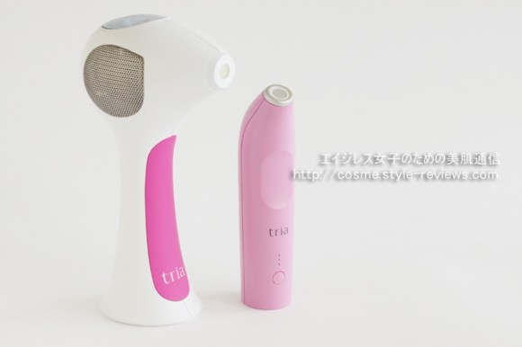 トリア家庭用パーソナルレーザー脱毛器4Xとプレシジョンの違いを比較