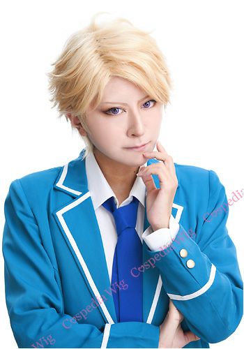 あんさんぶるスターズ! 鳴上嵐 風 ウィッグ 【カラー変更可】 あんさん