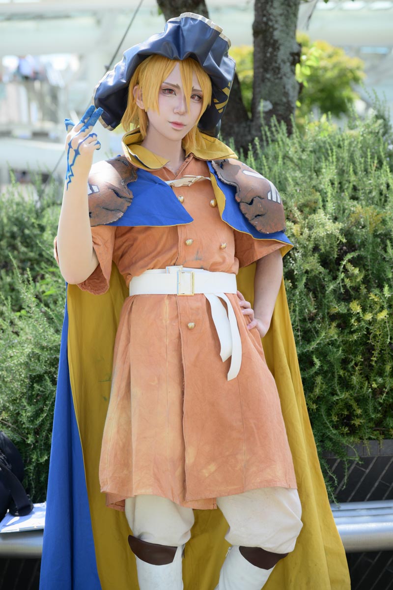 コスプレサミット】時代背景を意識した染色自作衣装！チークはリップで