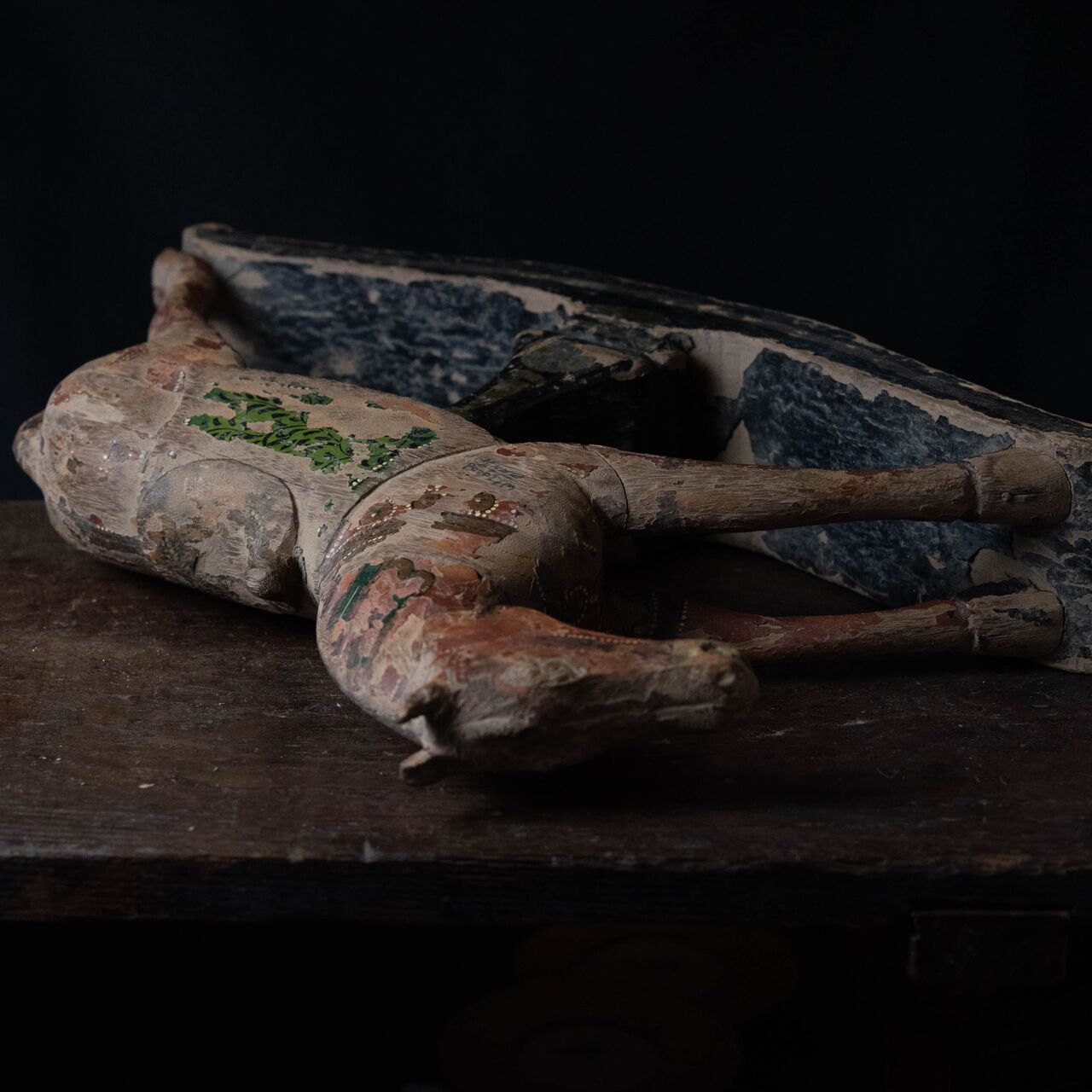 木工芸 :: 木彫 馬 大 インド | COTTOU.JP 骨董の通販マーケットプレイス