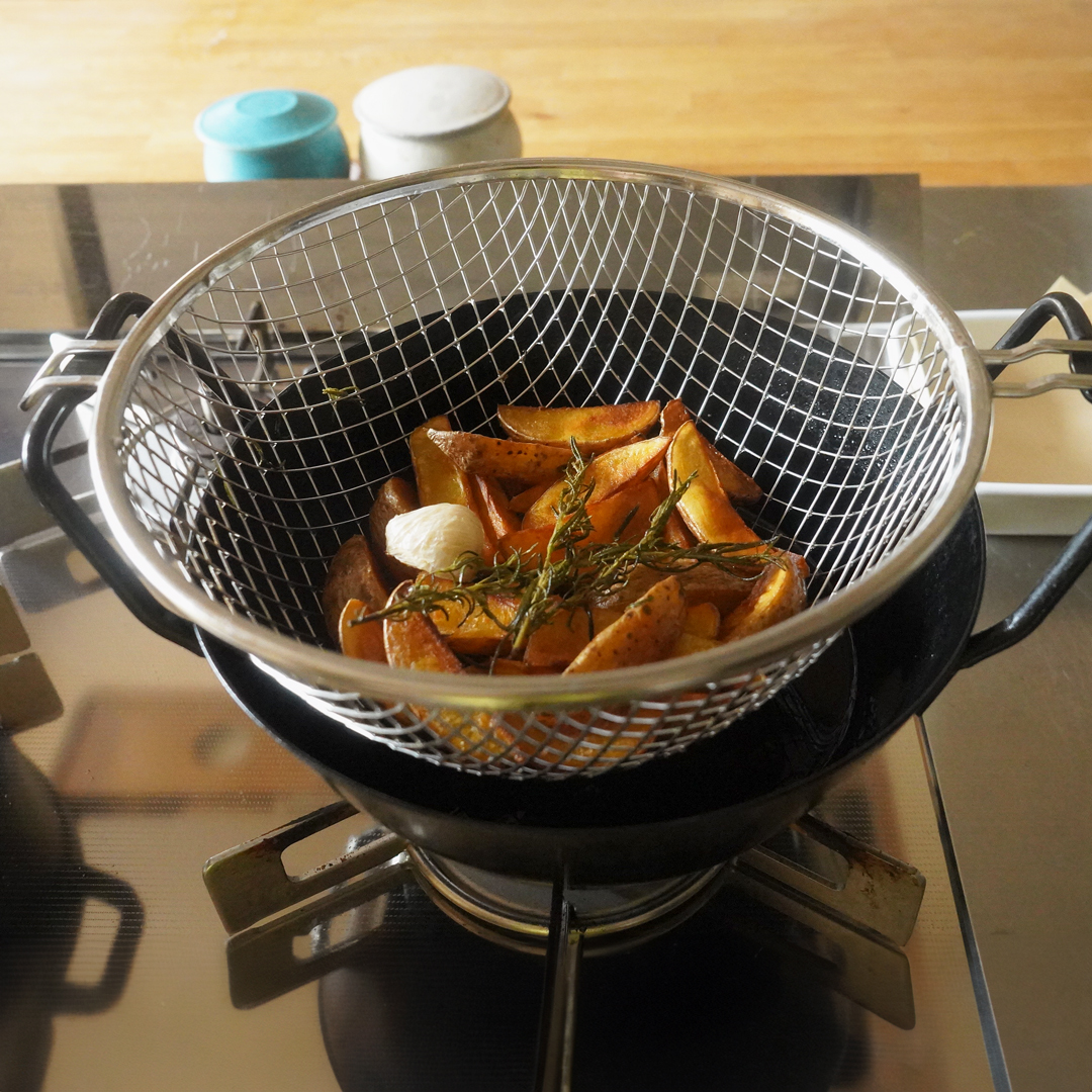 鉄揚げ鍋セット （la base ／ ラ バーゼ） | cotogotoスタッフの愛用品