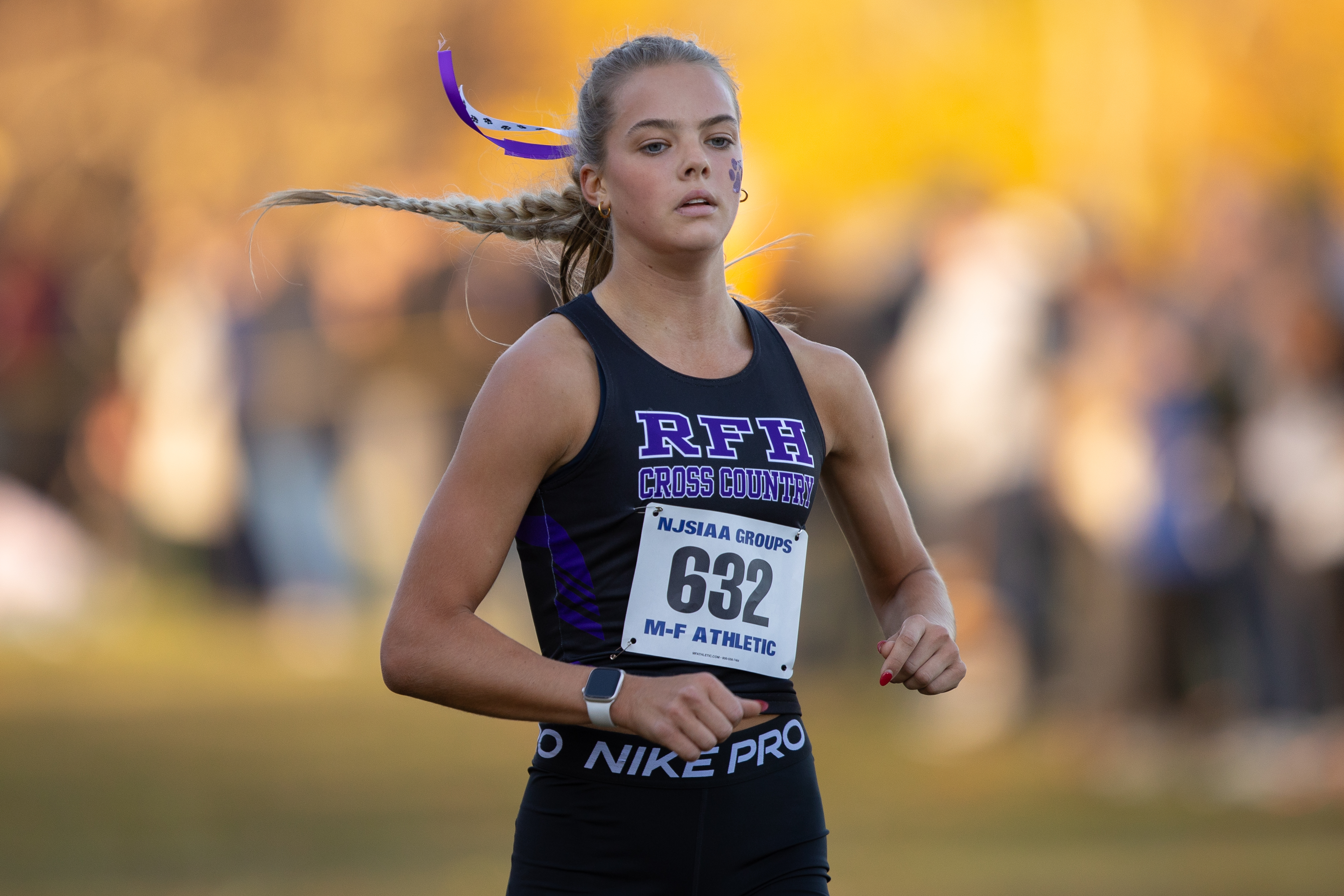 This D1 track star used to dread cross-country. Now she's among