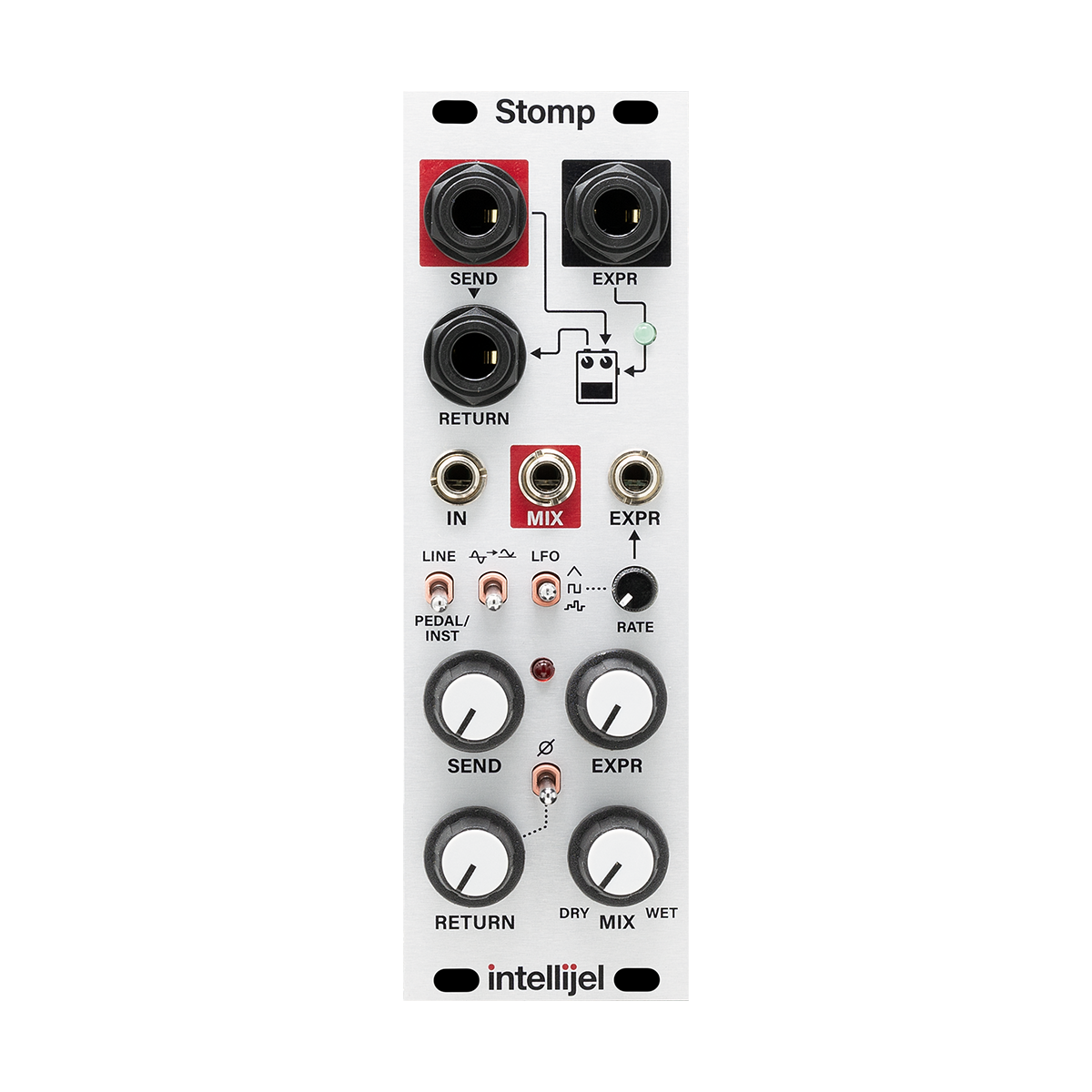Intellijel Designs Stomp— Clockface Modular