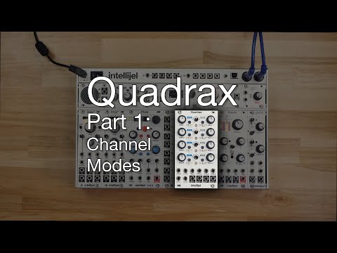 Intellijel Designs Quadrax— Clockface Modular