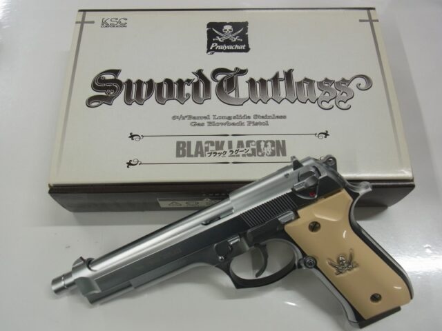 う*ん様 BLACK LAGOON レヴィの銃ソード・カトラス ver.Ⅱ 2丁 KSC