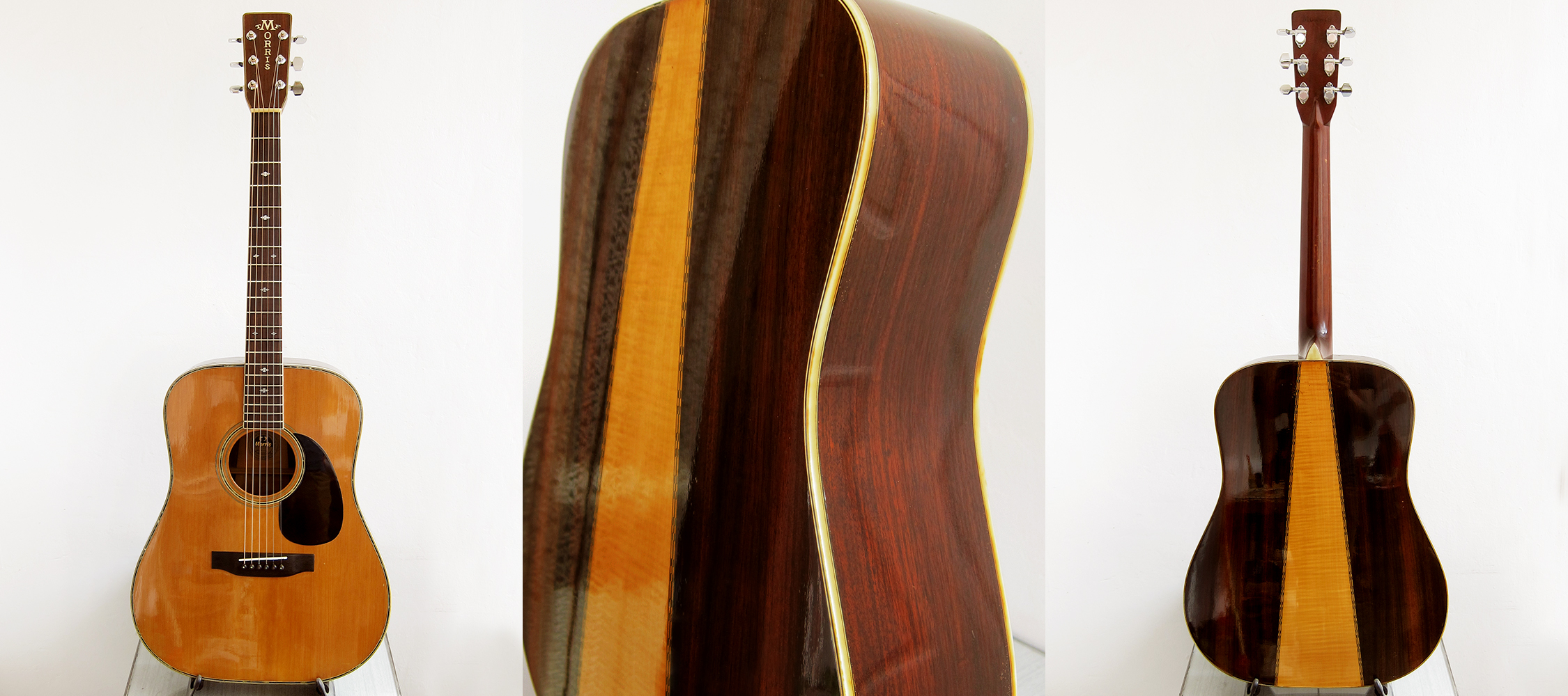 Morris TF-50アコースティックギター TF Morris W-50 - Natural Japan