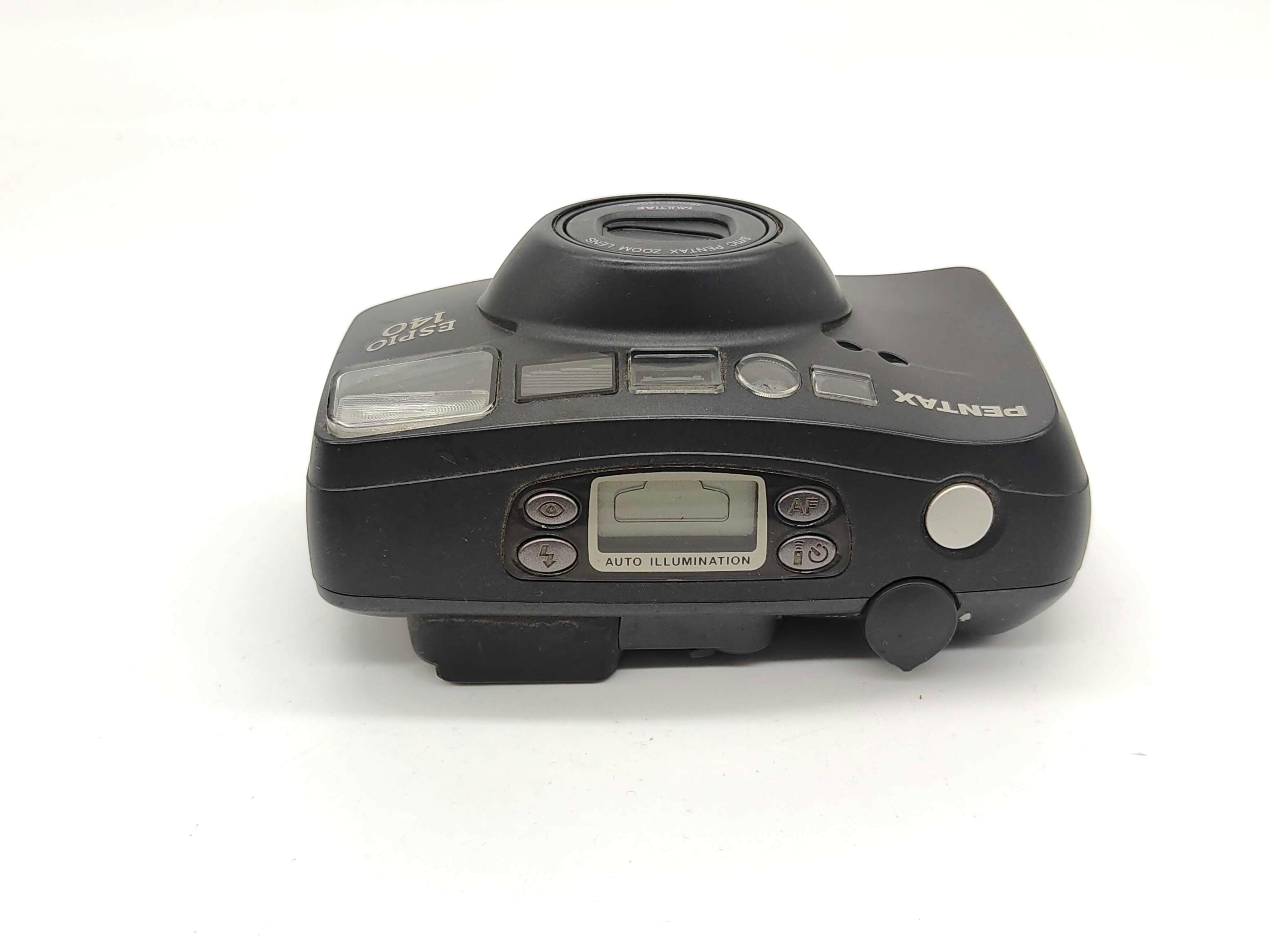 Pentax Espio 140 black point-and-shoot film camera | Classic