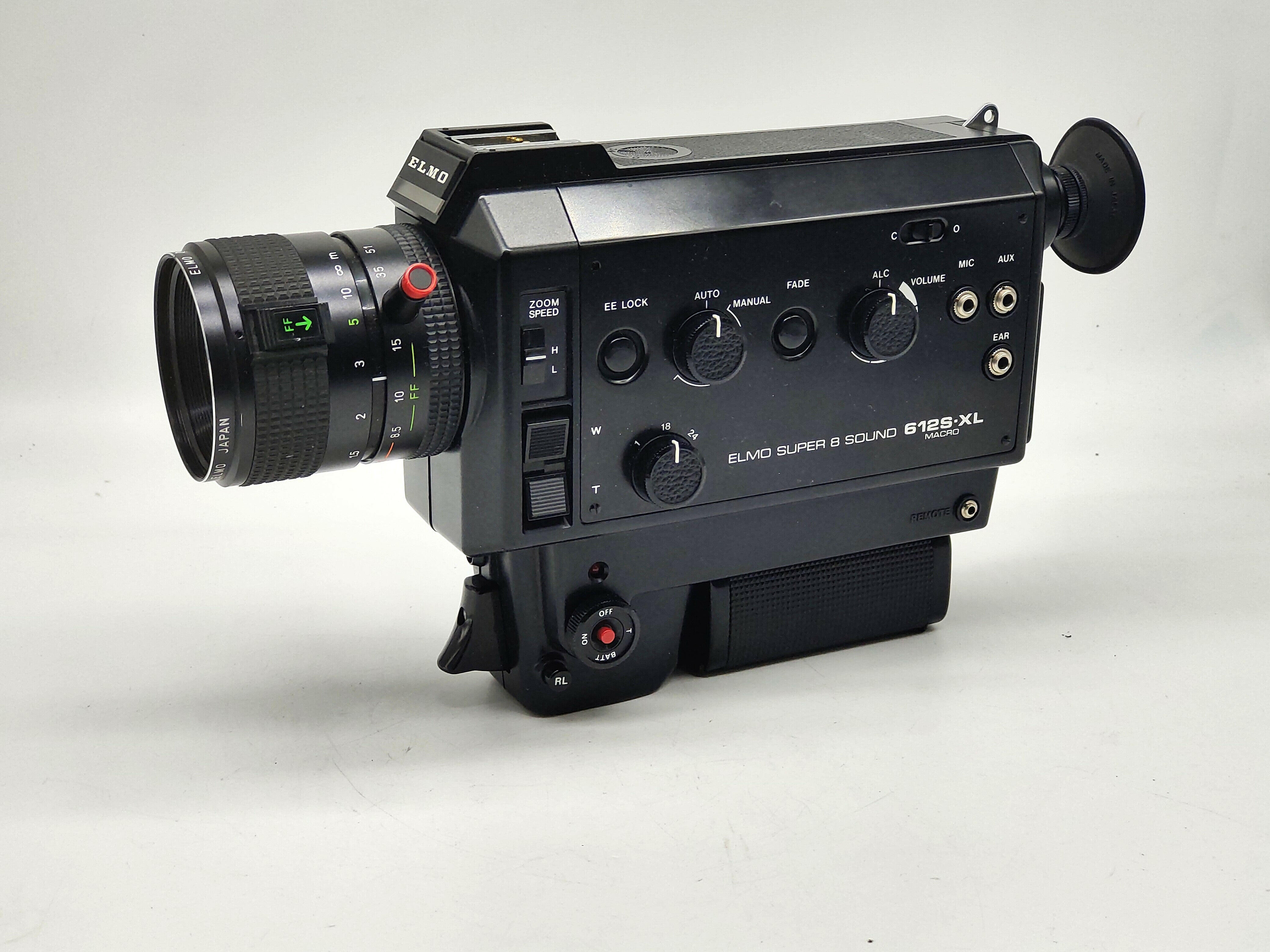 FILM TESTED Elmo 612S-XL Super-8 cine camera | Classic Cameras AU