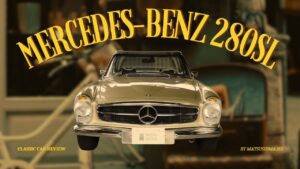 メルセデス・ベンツ280SLのYouTube動画を公開しました - MATSUSHIMA