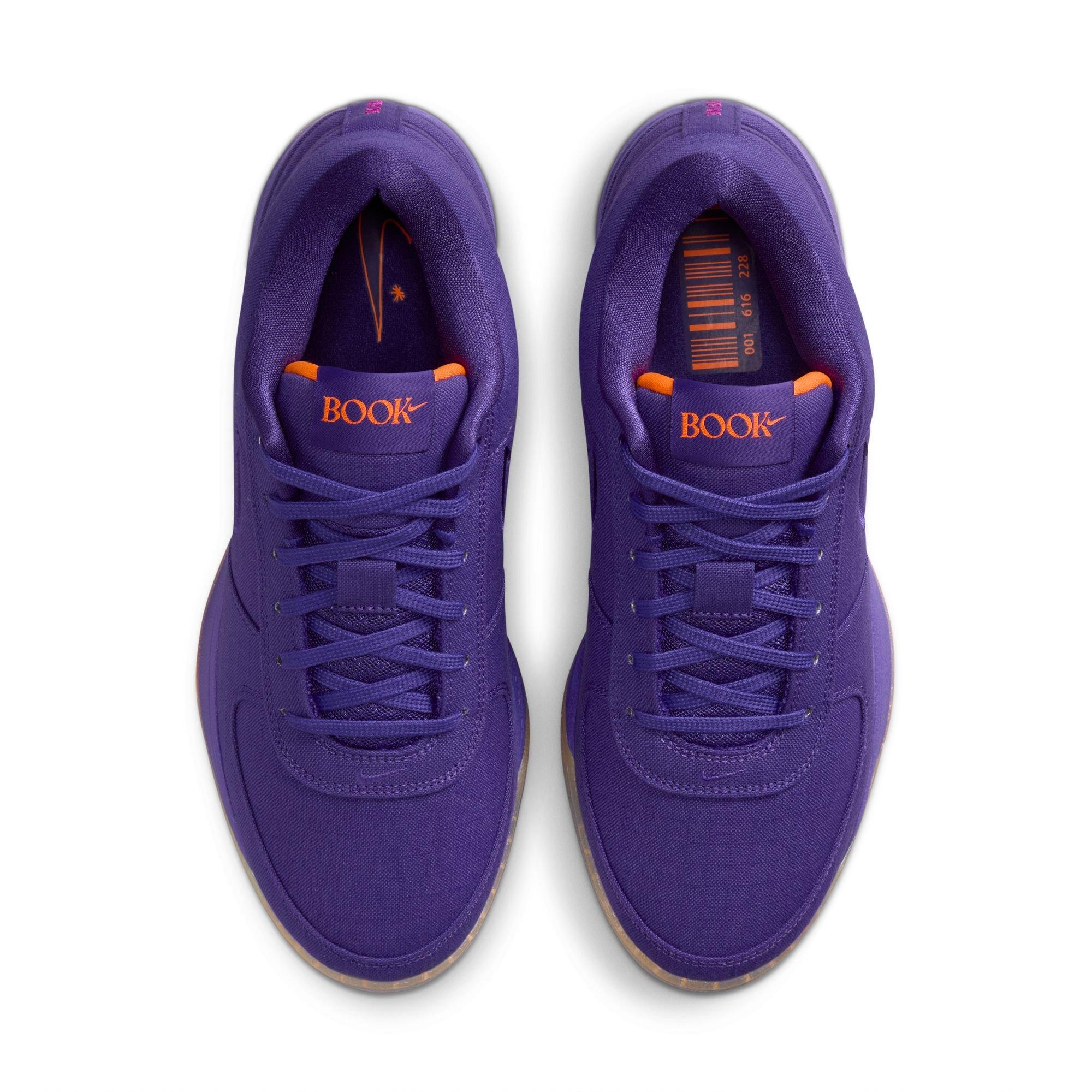 Nike Book 1 Men's Court Basketball Shoe - Purple/Orange