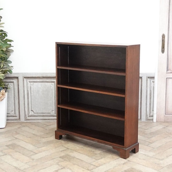 1930年頃 マホガニー材 イギリス アンティーク・ブックシェルフ