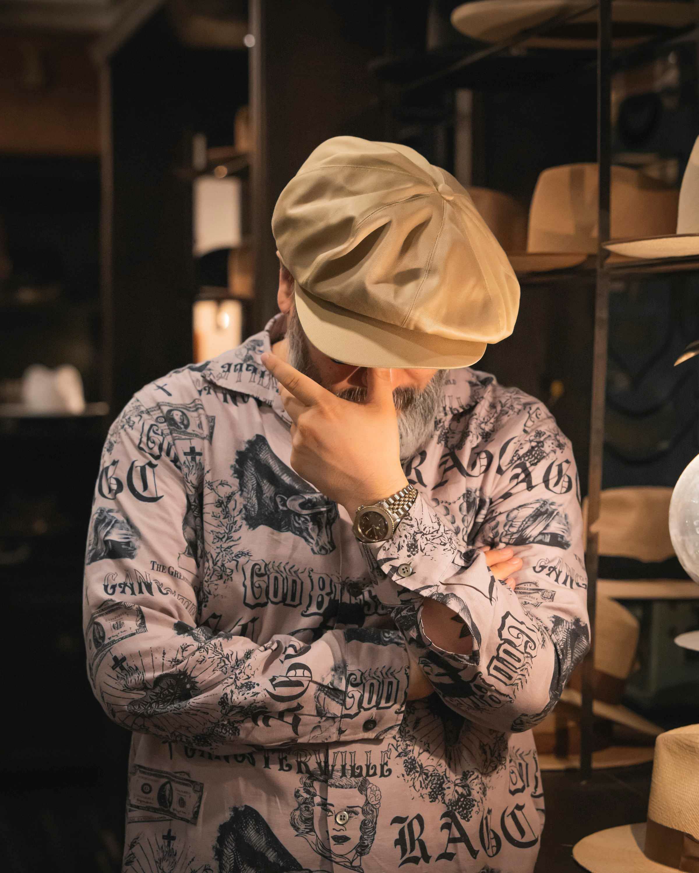 Mr.FATMAN×HORIDAI Casquette（Beige） | Classic clothing