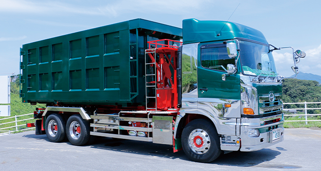 事業内容 | 和歌山県上富田町｜産業廃棄物の収集運搬・処理|有限会社