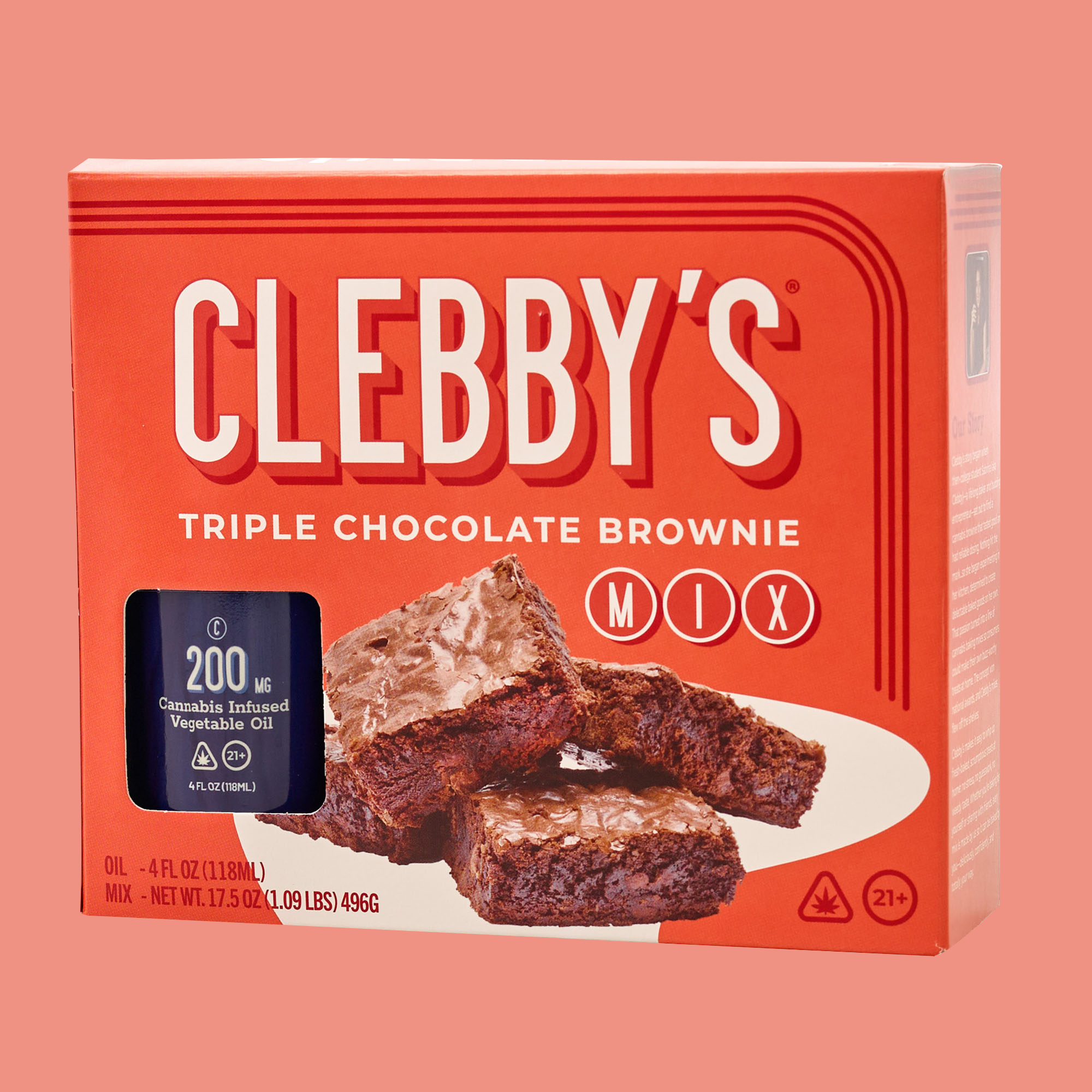 Triple Chocolate Weed Brownie Mix | 250mg THC Brownies