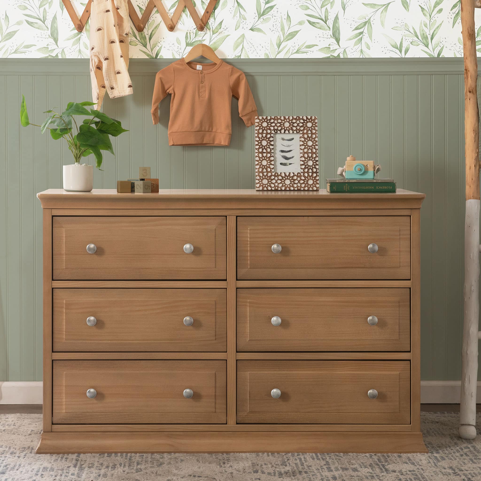Davinci Signature 6-Drawer Double Dresser - Hazelnut – CLÉMENT