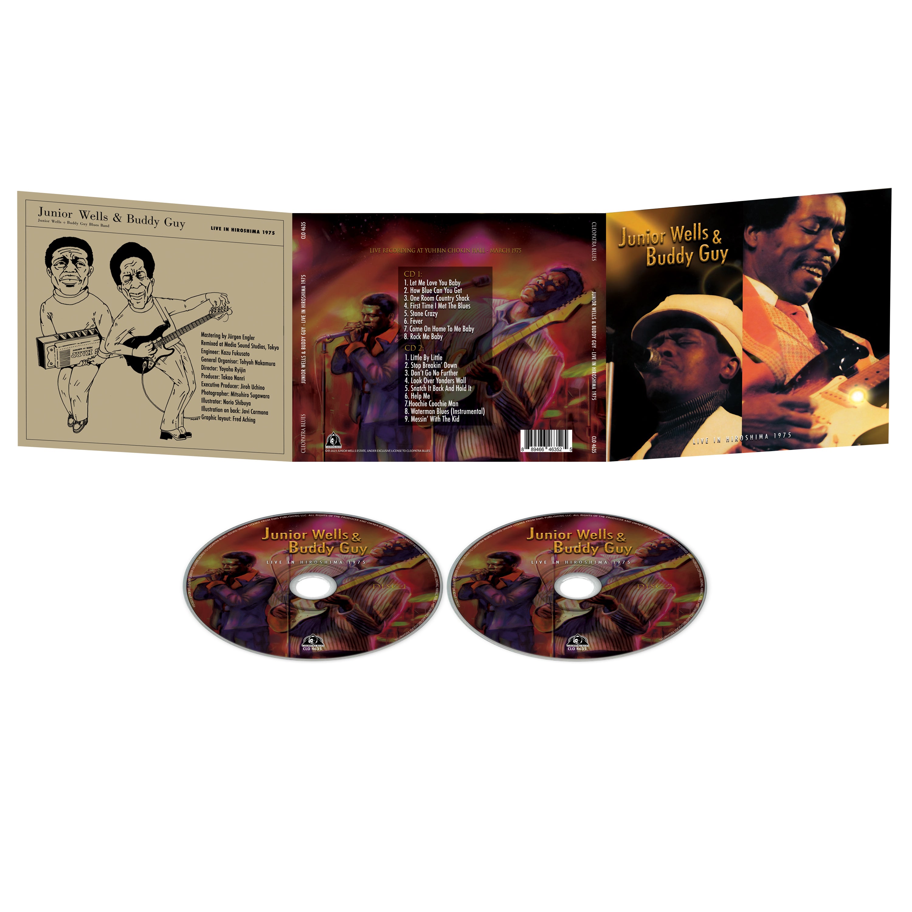Junior Wells & Buddy Guy - Live In Hiroshima 1975 (2 CD