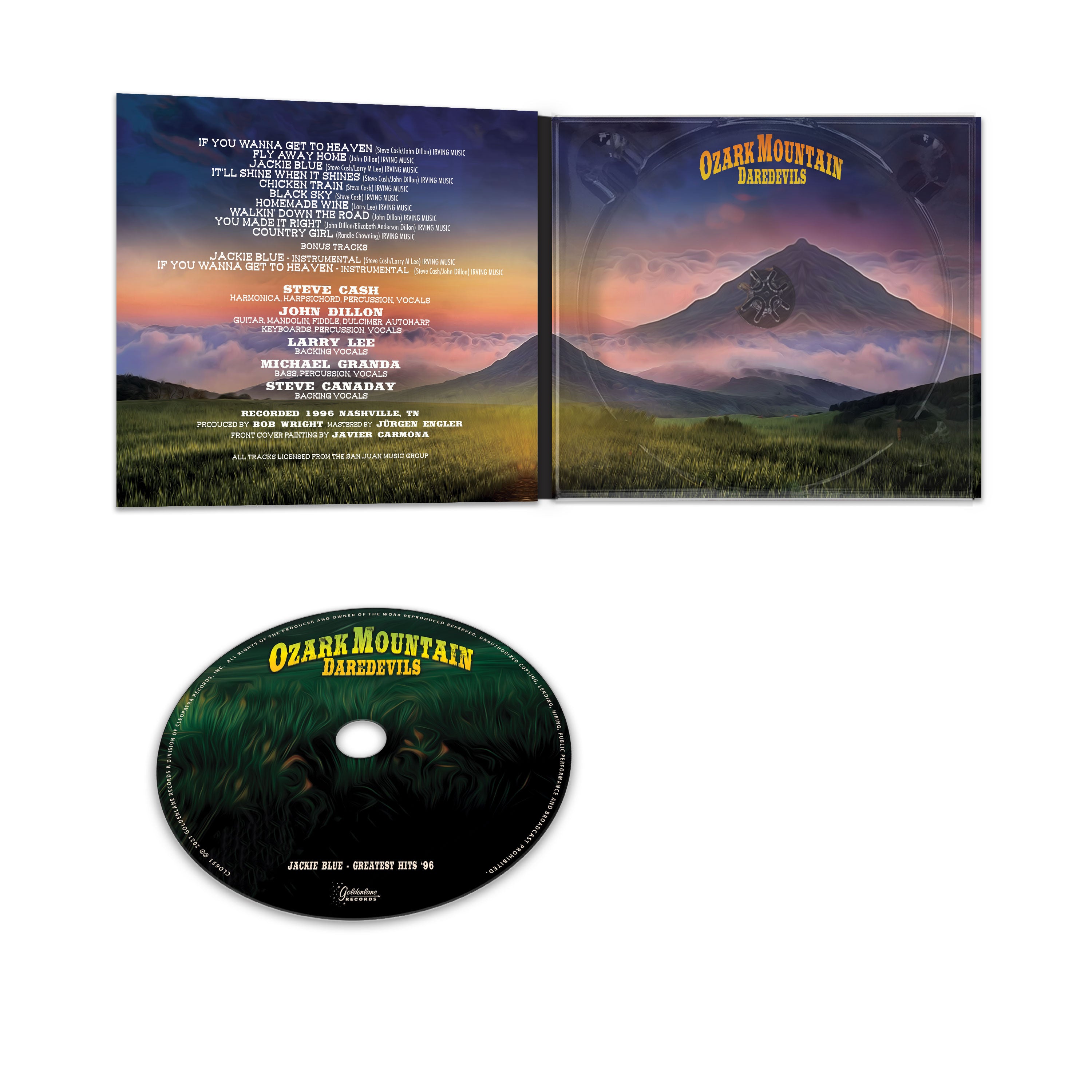 The Ozark Mountain Daredevils - Jackie Blue - Greatest Hits '96