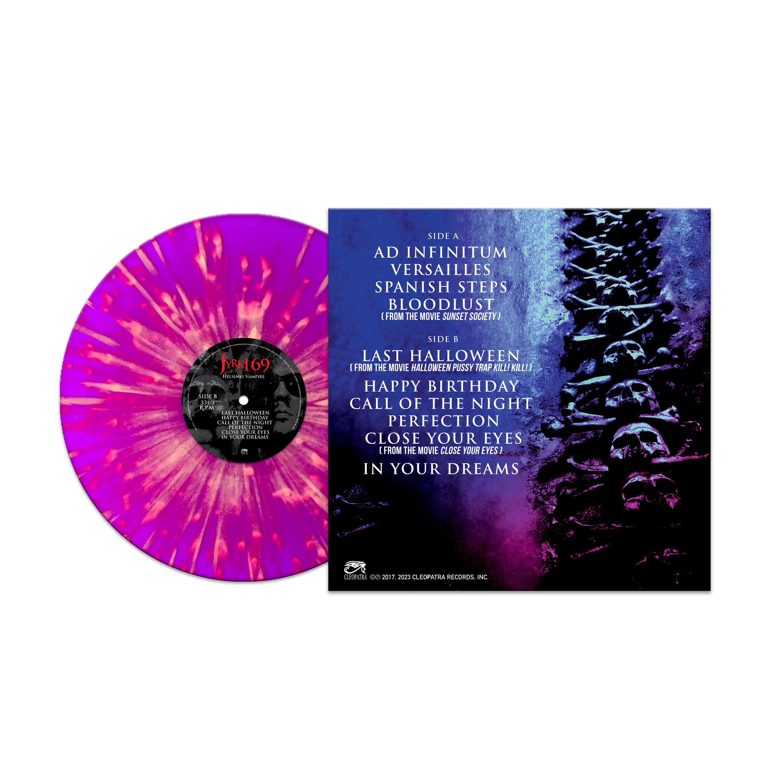 Jyrki 69 - Helsinki Vampire (Purple-Yellow Splatter Vinyl