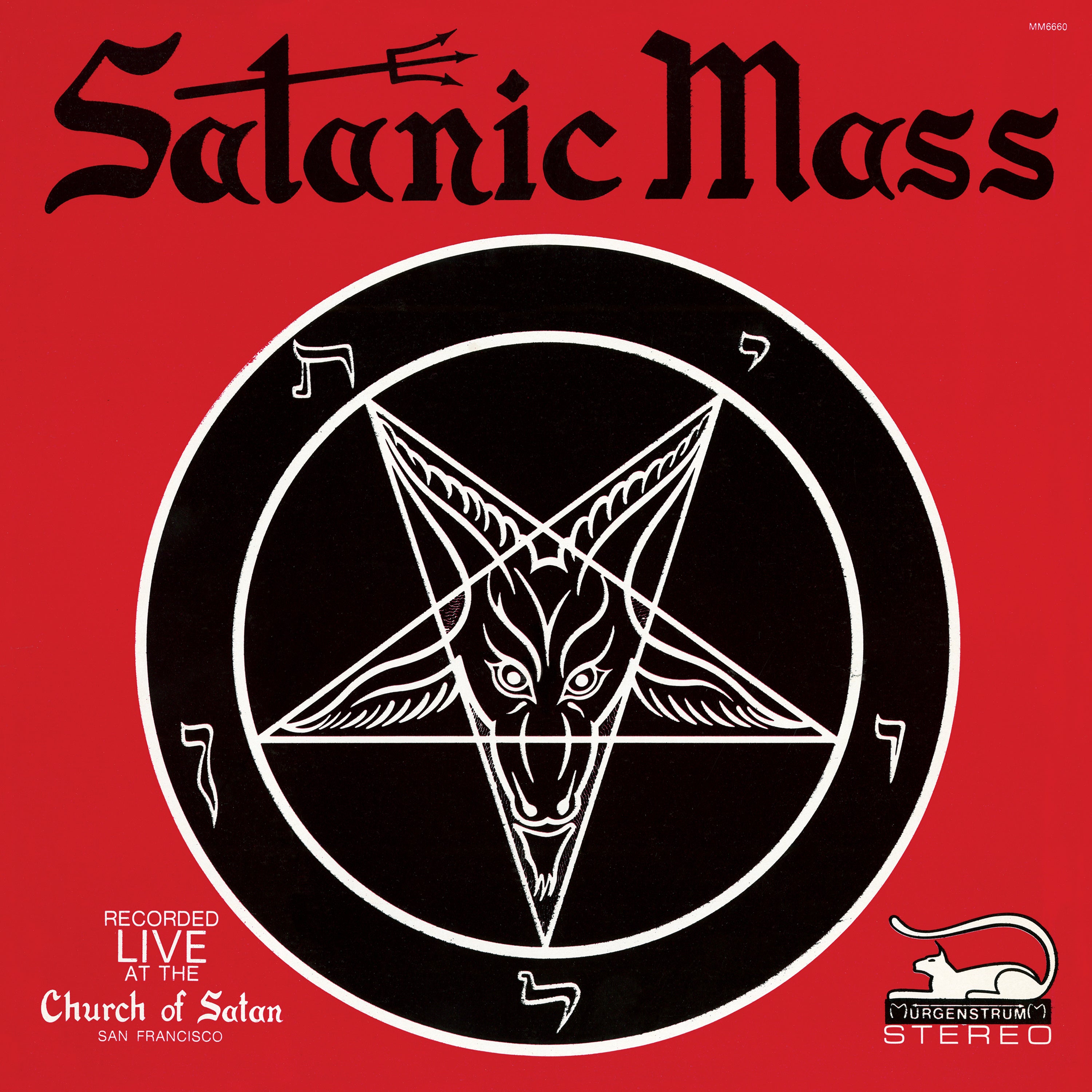 Anton Lavey - Satanic Mass (Red-Black Splatter) - Cleopatra Records